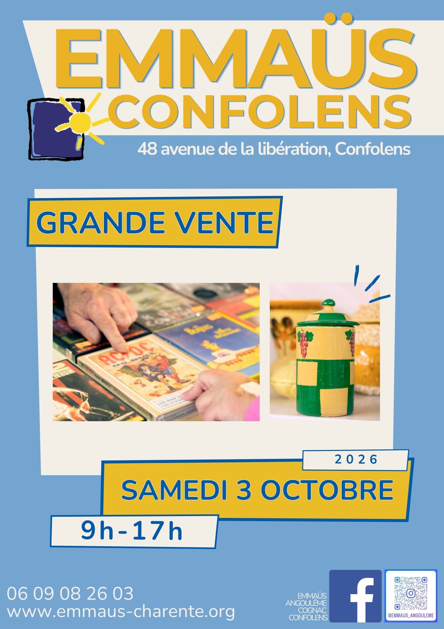 Grande vente Emmaüs Confolens